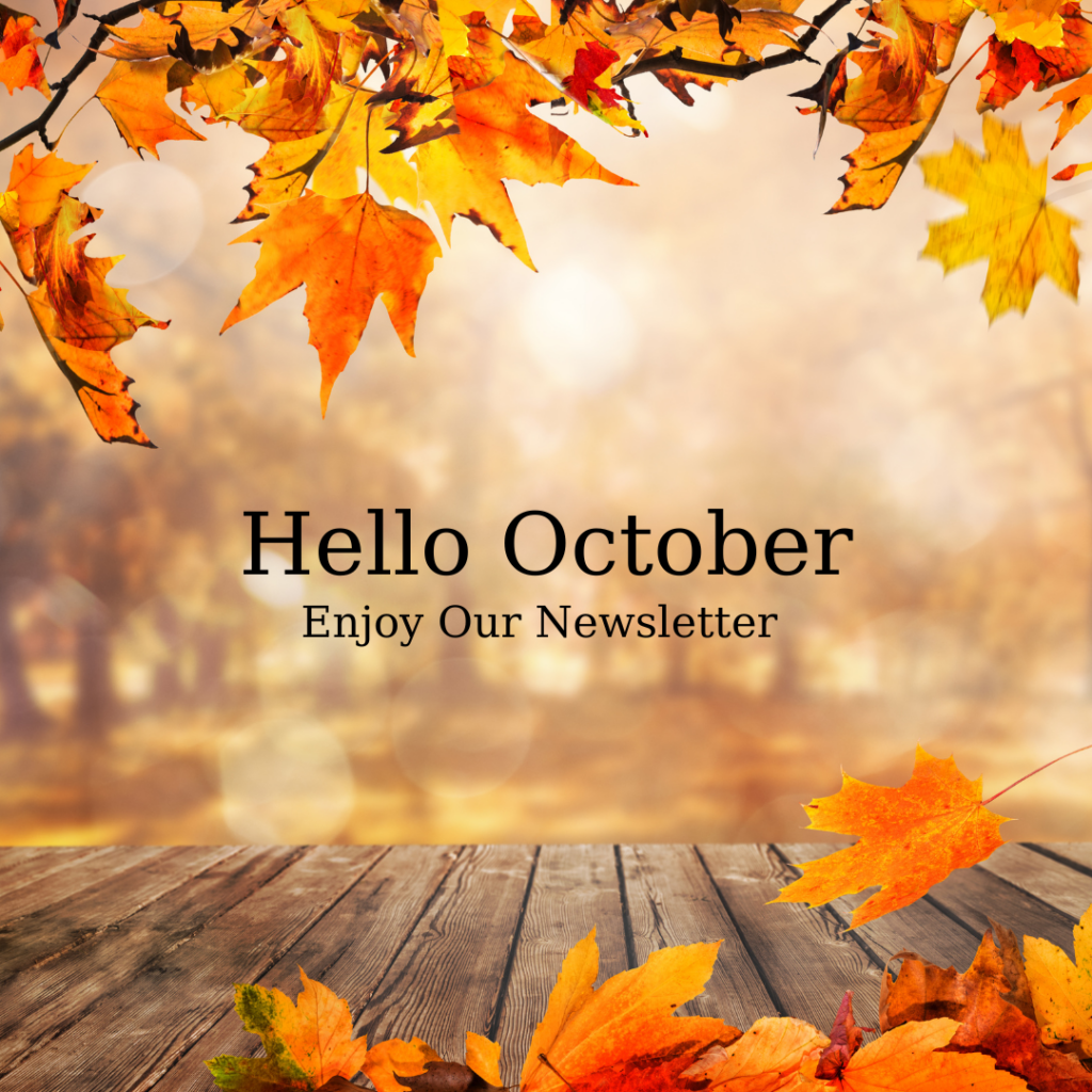 October Newsletter Updates