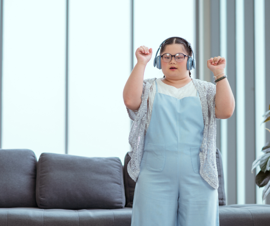 A Direct Support Professional providing person-centered support