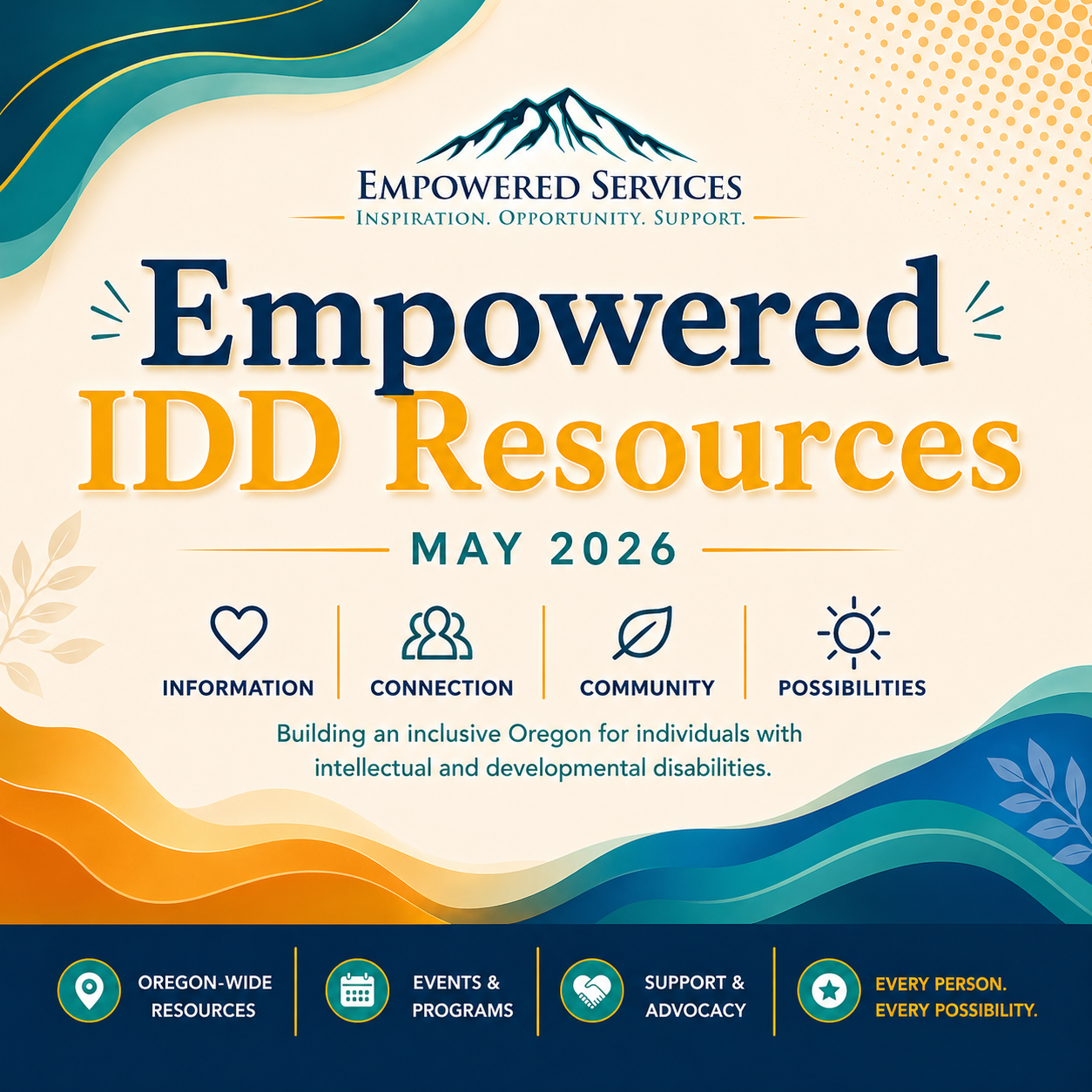 May 2026 Empowered IDD Resources