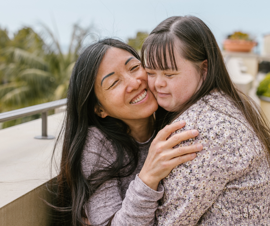 An Empowered Services caregiver and the person they support