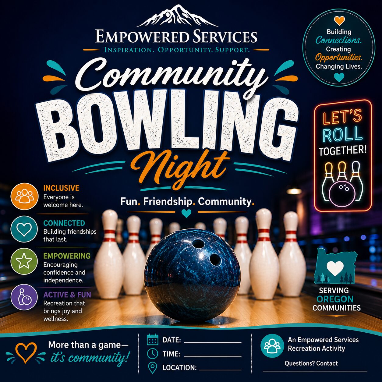 Empowered Services Weekly Bowling
